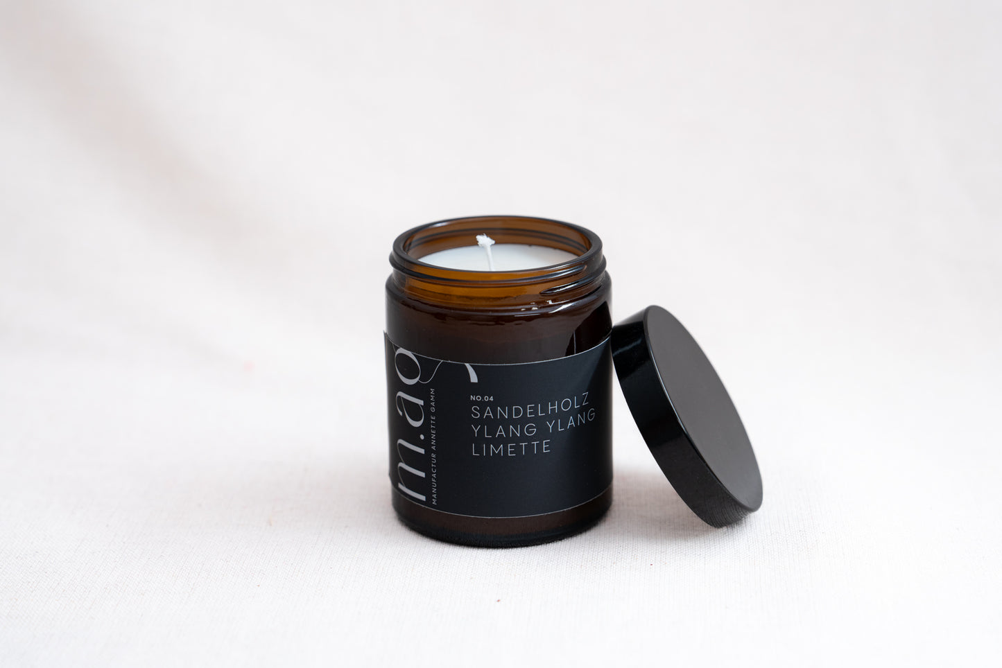 Sandelholz-YlangYlang-Limette-Kerze